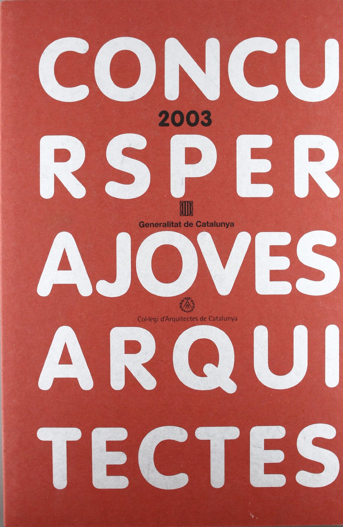 Concurs per a joves arquitectes 2003