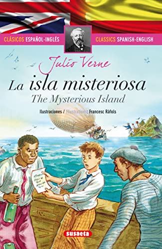 La isla misteriosa (español/inglés) (Clásicos bilingües)