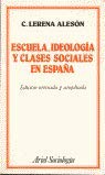 Escuela, ideologia y clases sociales en España