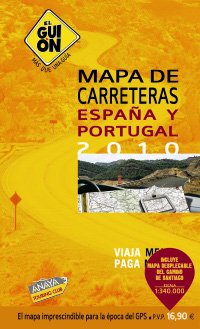 Mapa de carreteras España y Portugal, E 1:350.000 (El Guion / the Guion)