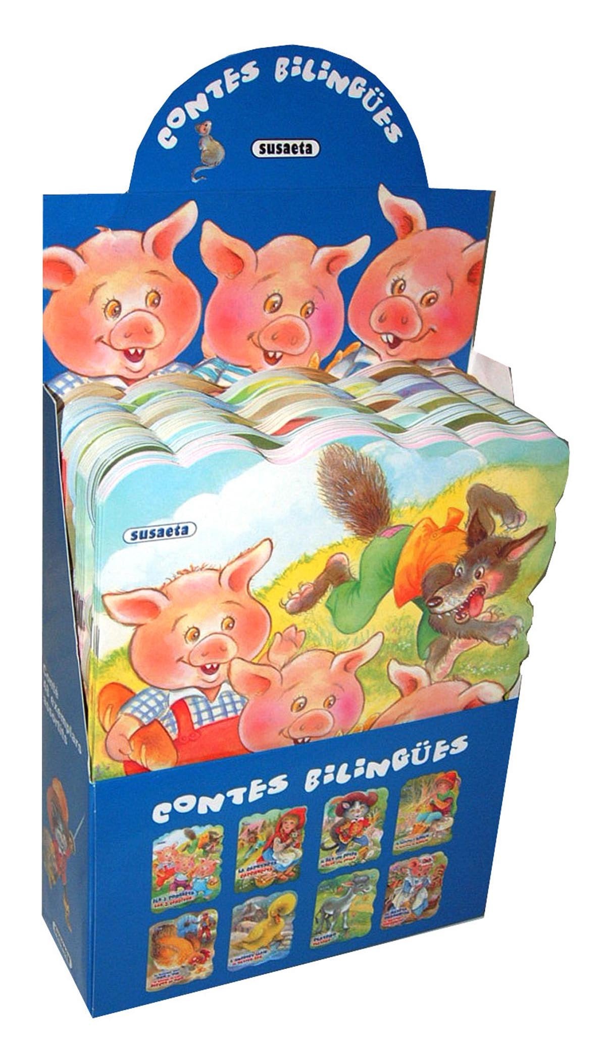 Contes bilingües (Pack de 48 libros - 6 por cada título)