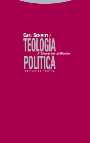 Teología Política (Estructuras y Procesos. Derecho)
