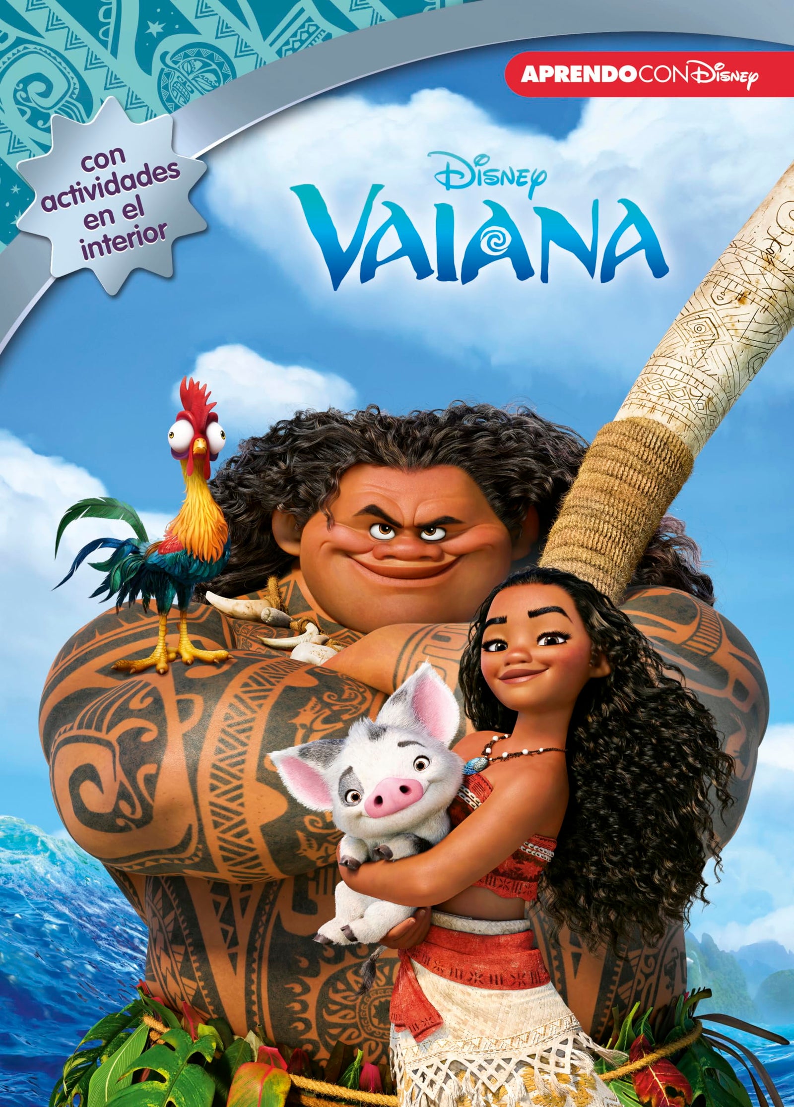 Vaiana (Disney. El libro de actividades): Con actividades en el interior (Aprendo con Disney)