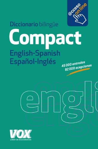 Diccionario Compact English-Spanish / Español-Inglés (DICCIONARIOS Y ATLAS)