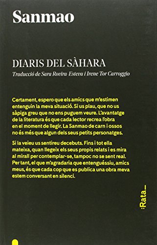 Diaris del Sàhara: 1 (rata/0)