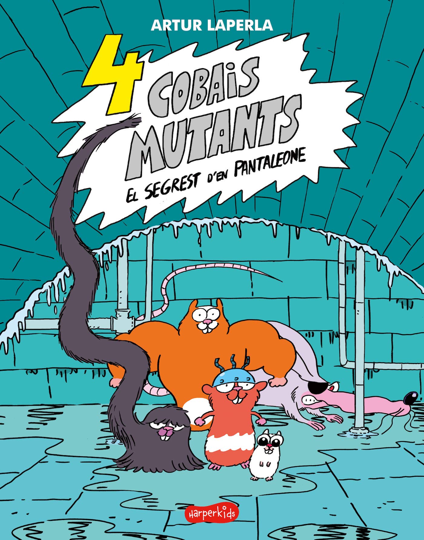 4 Cobais Mutants. El Segrest D'en Pantaleone (HARPERKIDS CATALAN)