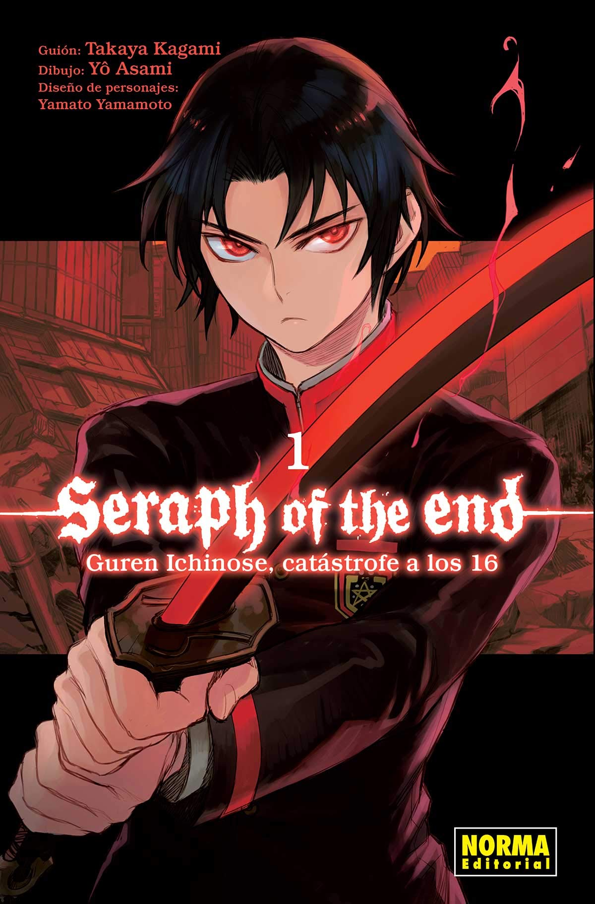 Seraph of the end: guren ichinose, catástrofe a los dieciséis 1