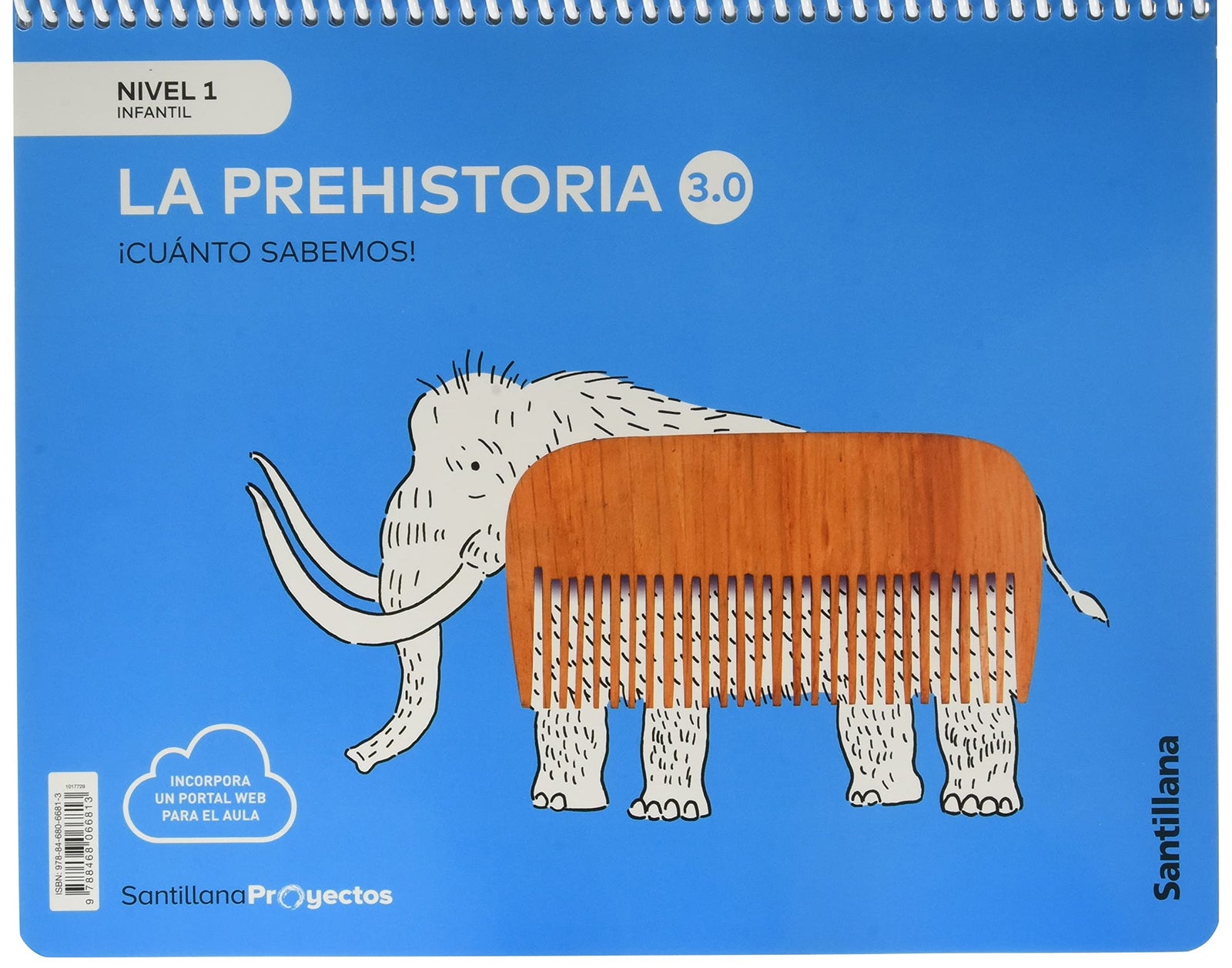 CUANTO SABEMOS NIVEL 1 LA PREHISTORIA 3.0 - 9788468066813 (EDUCACION INFANTIL)