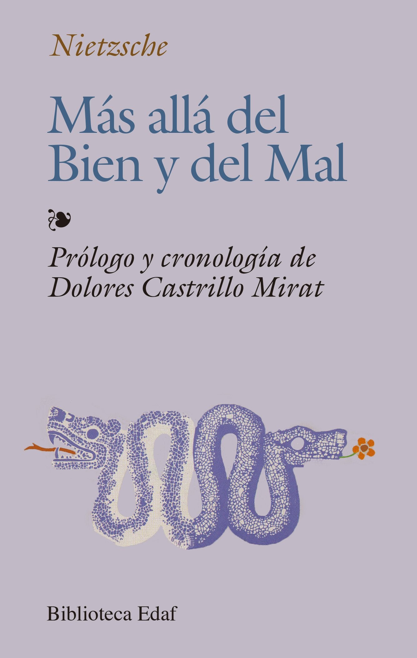 Mas Alla Del Bien Y Del Mal (Biblioteca Edaf)