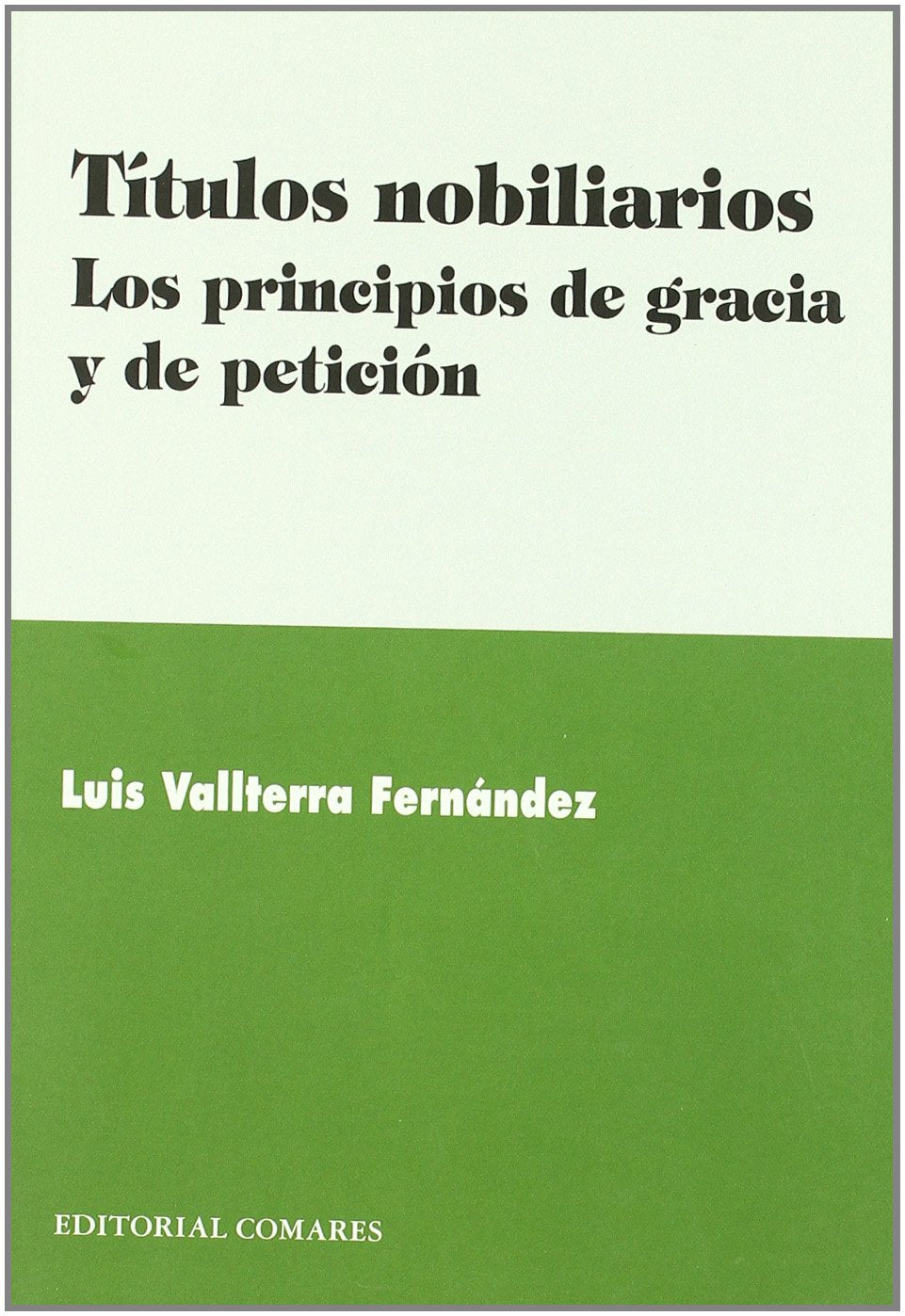 TITULOS NOBILIARIOS-PRINCIPIOS GRACIA Y (SIN COLECCION)