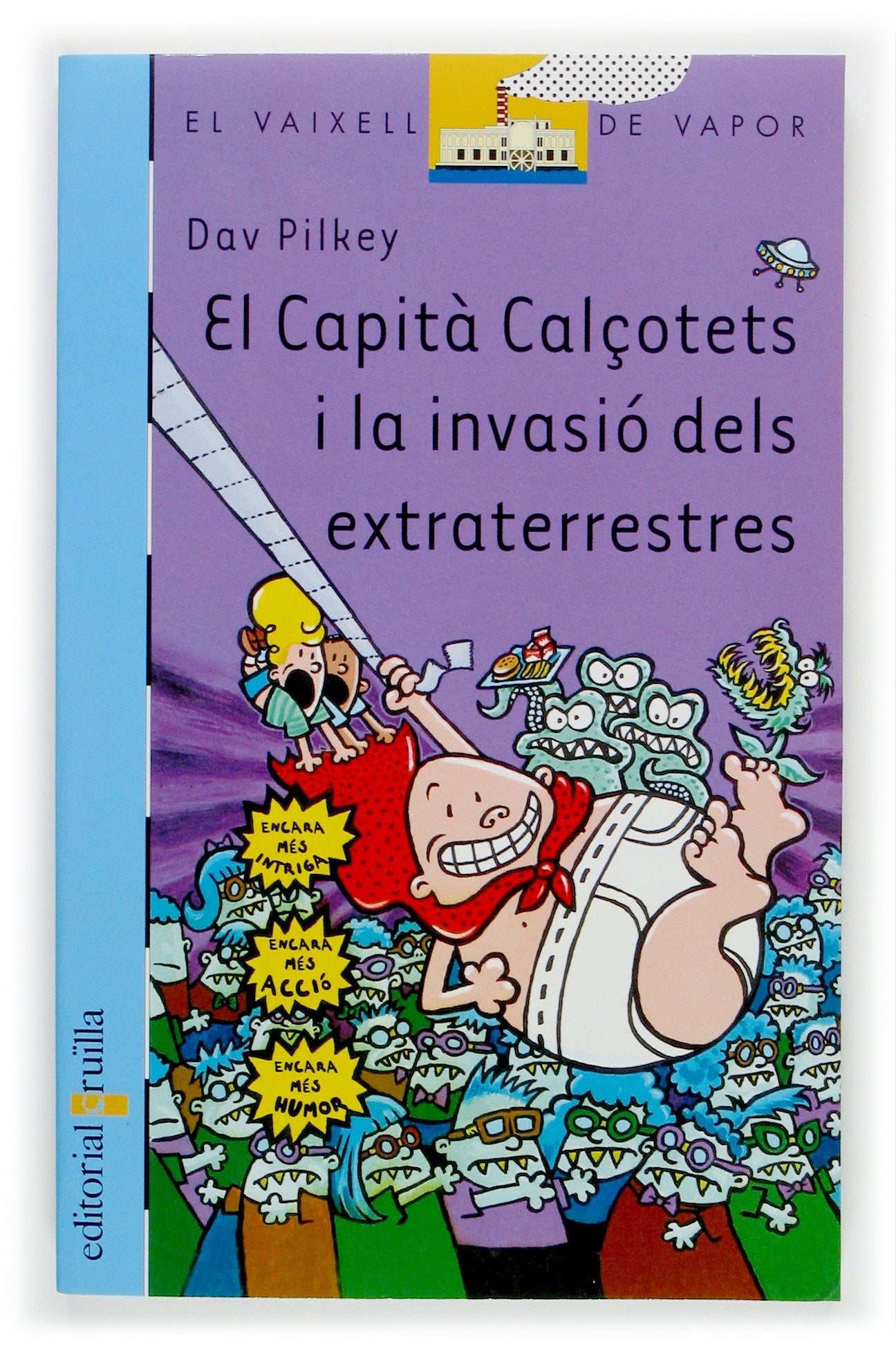 El Capità Calçotets i la invasió dels extraterrestres: 115 (El Barco de Vapor Azul)