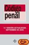 Codigo penal / Criminal Code: Ley Organica 10/1995, De 23 De Noviembre (Derecho)