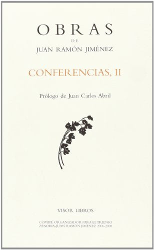 O.C. JUAN RAMON JIMENEZ CONFERENCIAS II (SIN COLECCION)
