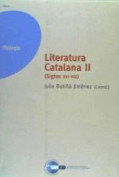 Literatura catalana II (siglos XVI-XIX)