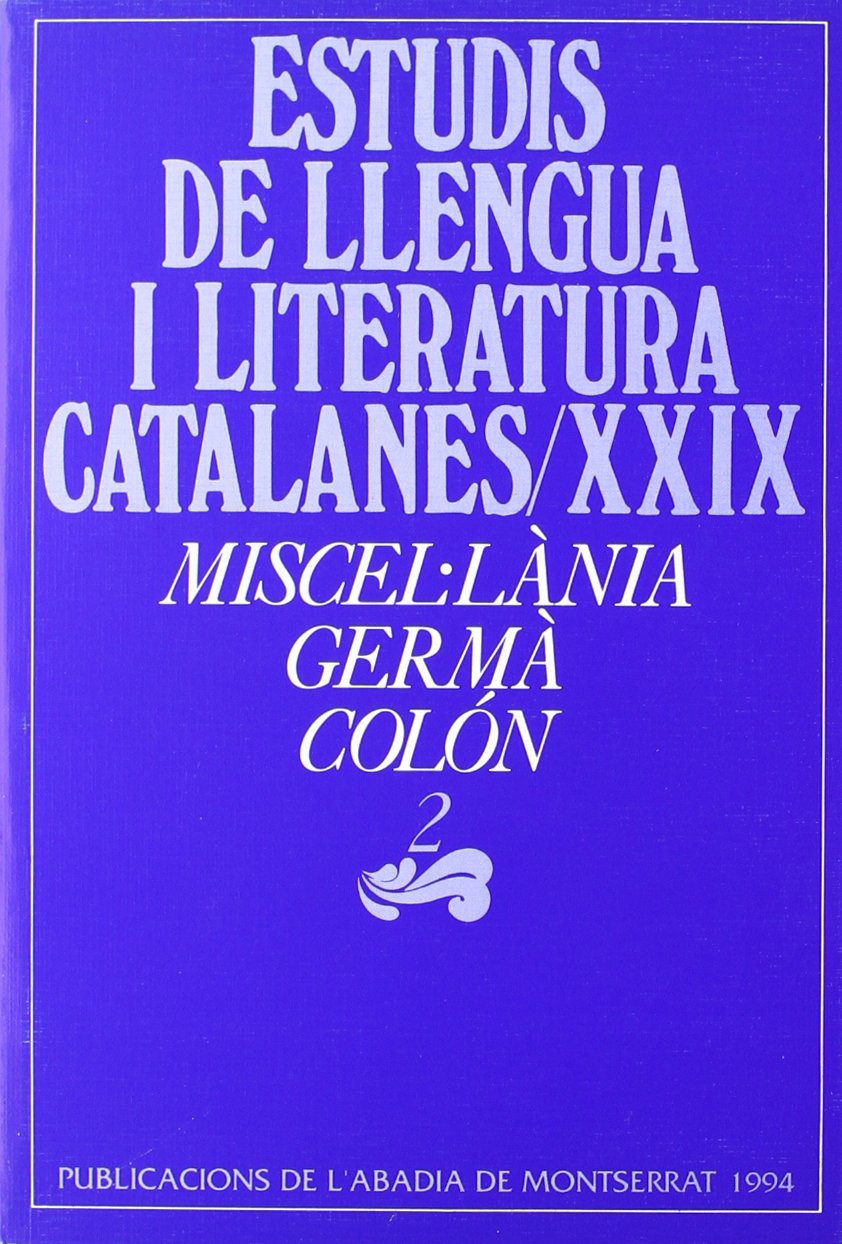 Miscel·lània Germà Colón, 2