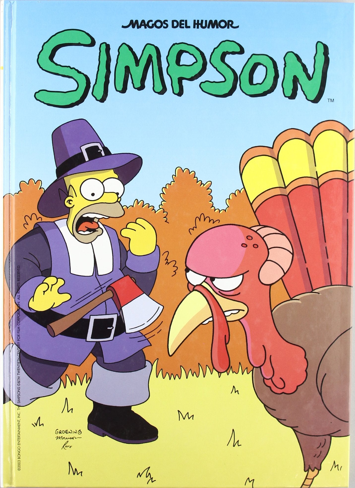 Magos del humor simpson 4 - contra el dia de accion de gracias