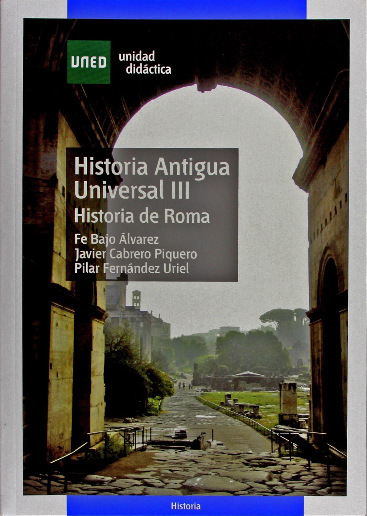 Historia Antigua Universal III. Historia de Roma (UNIDAD DIDÁCTICA)