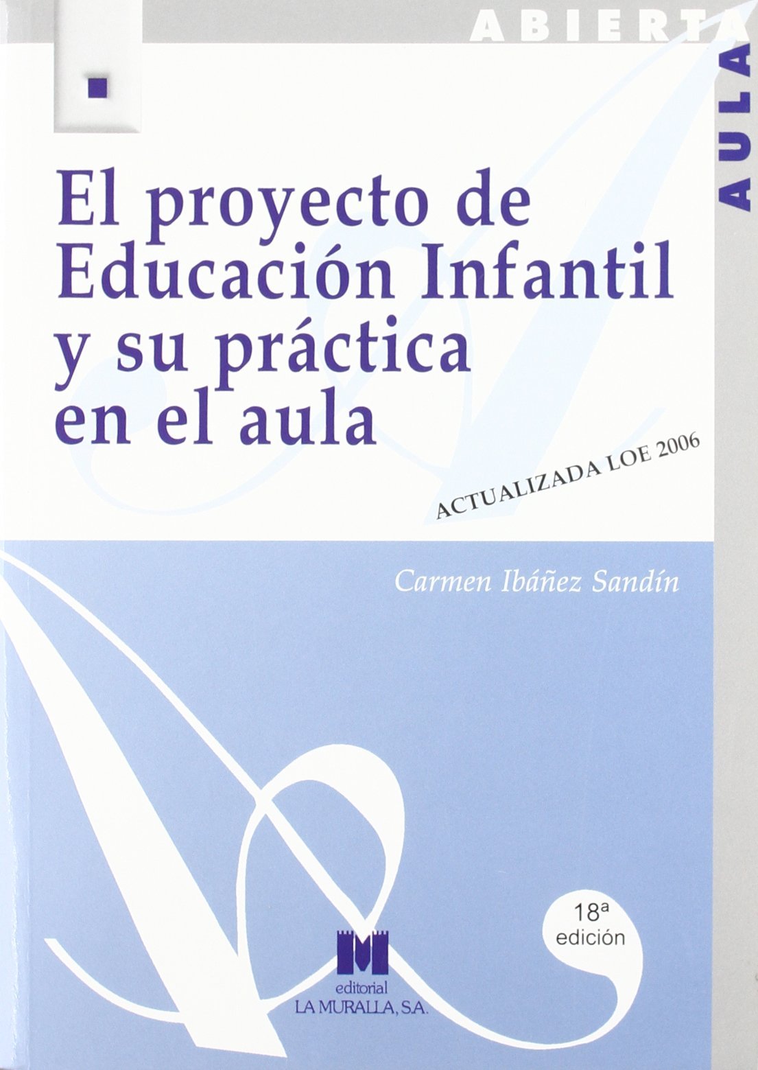 El proyecto de Educación Infantil y su práctica en el aula (Aula Abierta)