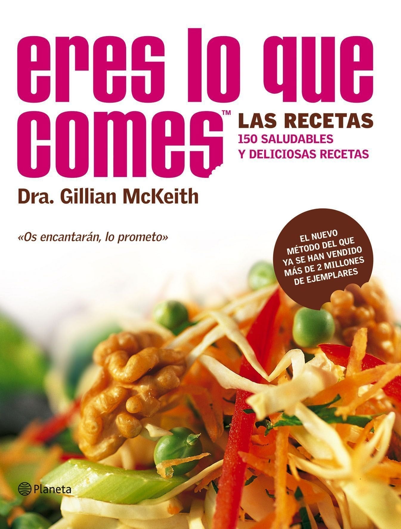«Eres lo que comes». Las recetas. (Planeta)