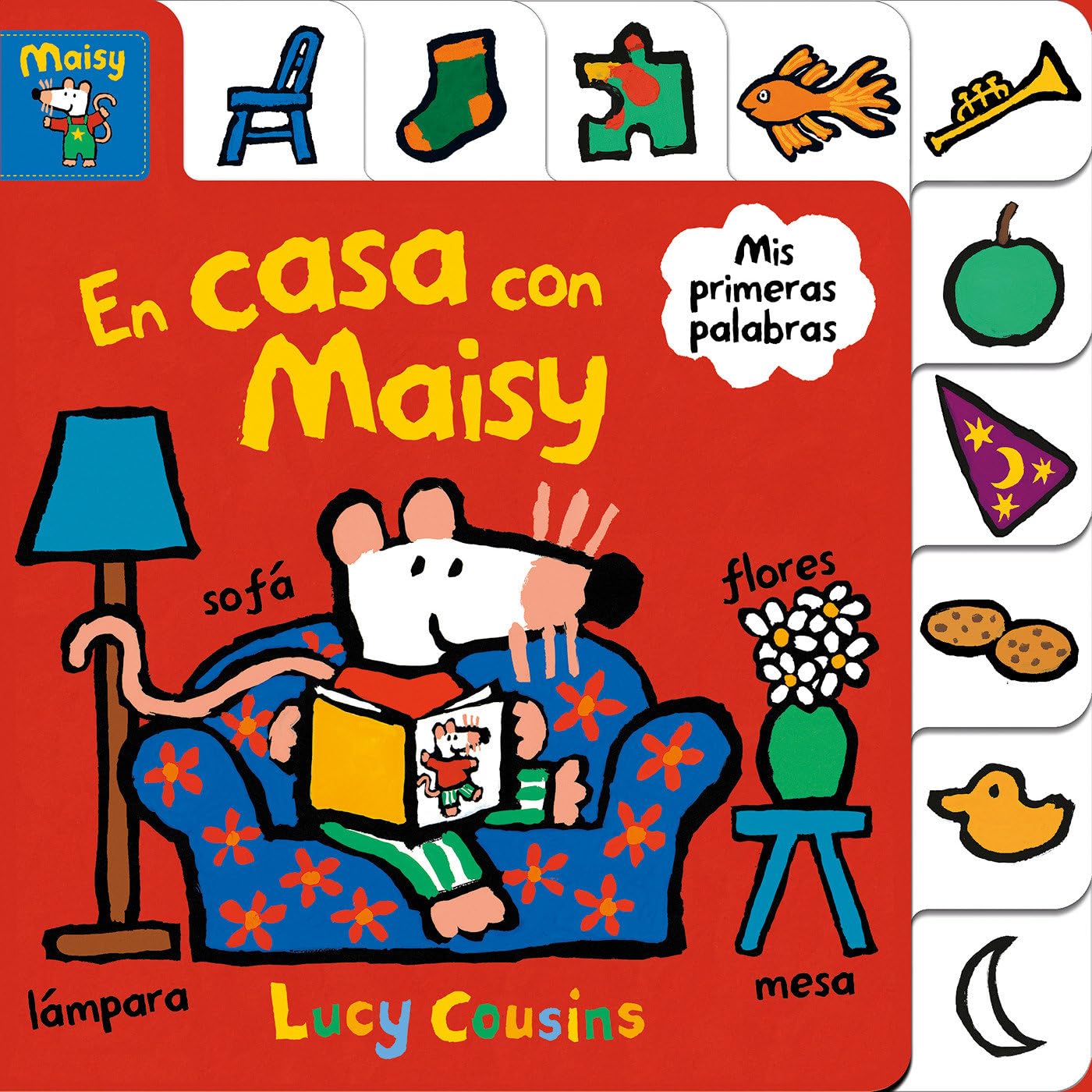 Maisy. Libro de cartón - En casa con Maisy (Pequeñas manitas)