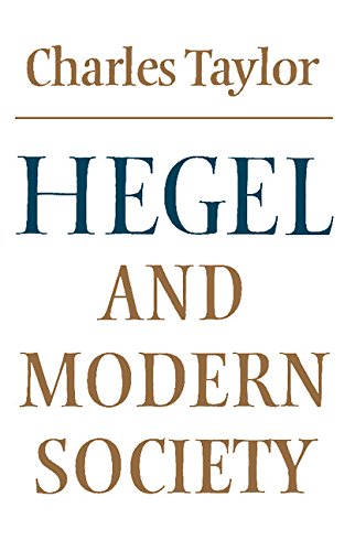 Hegel and Modern Society Paperback (Modern European Philosophy)