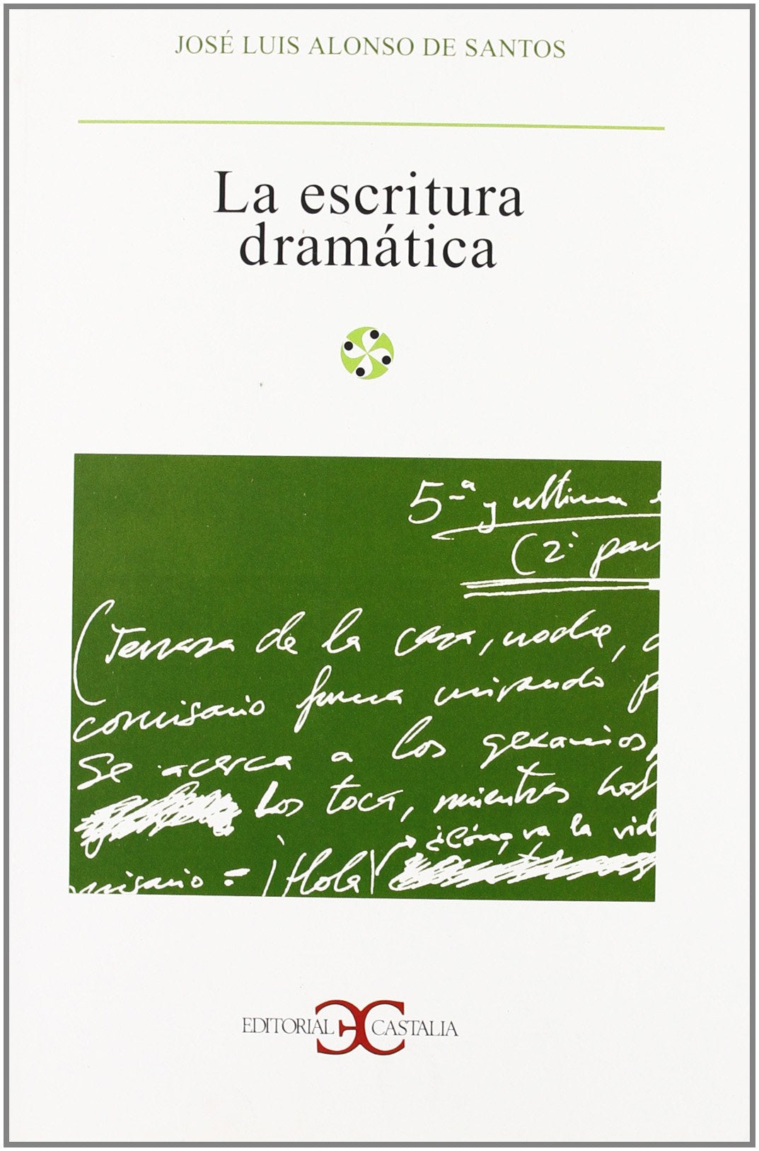 Escritura dramática, La .: 061 (LITERATURA Y SOCIEDAD. L/S.)