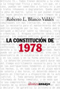 La Constitución de 1978 (Alianza Ensayo)