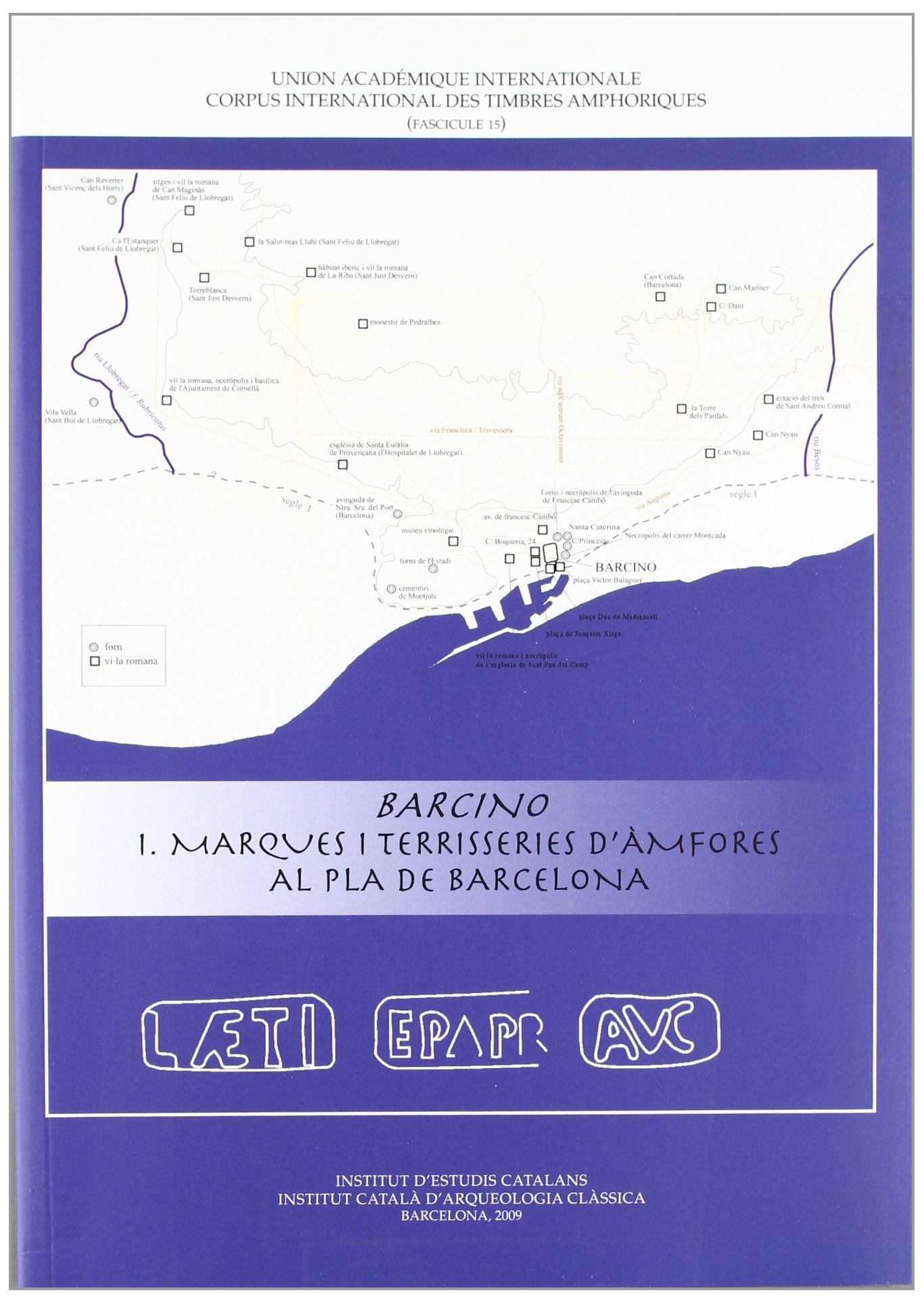 Barcino I: Marques i terrisseries d'àmfores al pla de Barcelona
