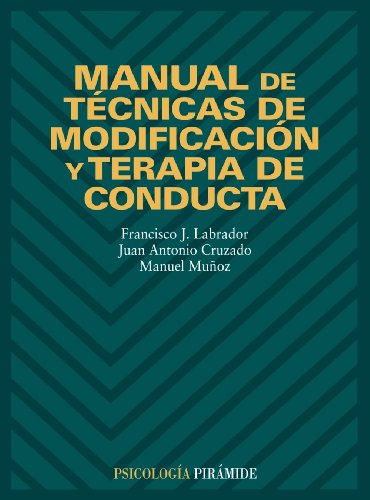 Manual de técnicas de modificación y terapia de conducta (Psicología)