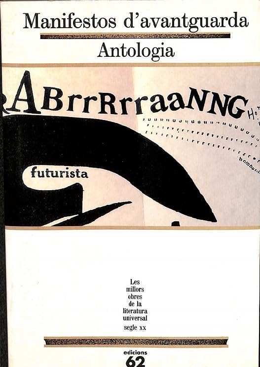Manifestos d'avantguarda.