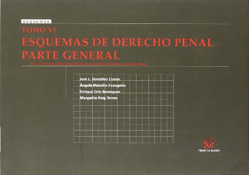 Tomo VI Esquemas de Derecho penal Parte general