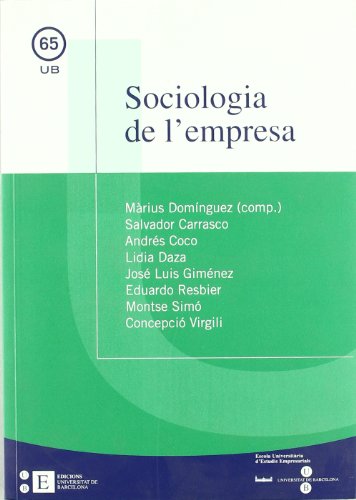 Sociologia De L'Empresa (TEXTOS DOCENTS)