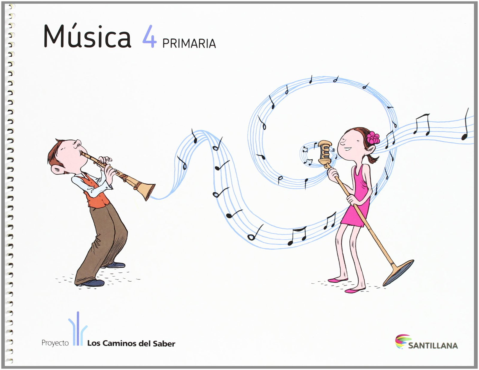 MUSICA + CD 4 PRIMARIA - 9788468009575 (CAMINOS DEL SABER)