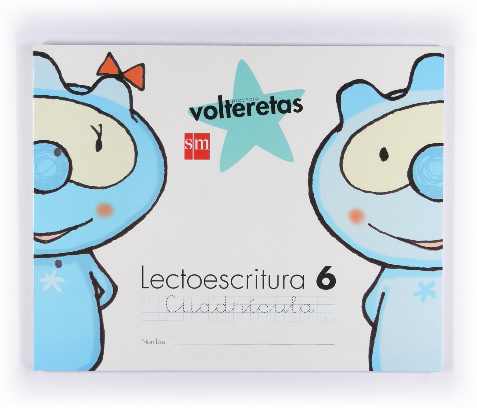 Lectoescritura 6, Cuadrícula. Volteretas: x, k, w, grupos consonánticos - 9788467537703
