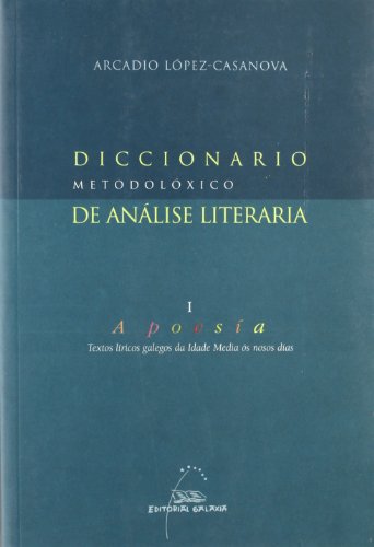 Diccionario metodoloxico de analise literaria. A poesia (I)