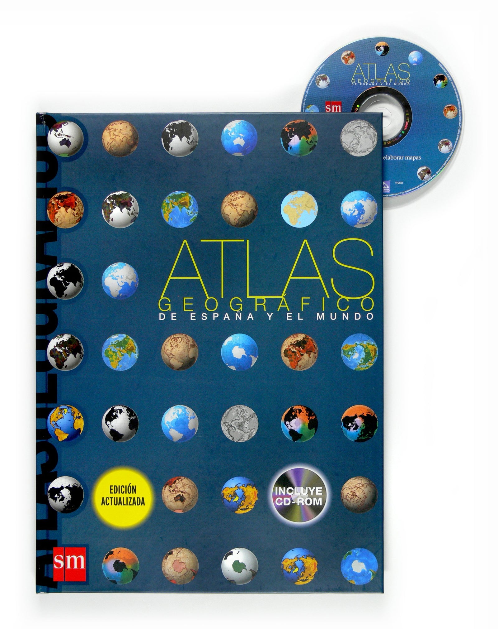 Atlas geográfico de España y del mundo - 9788467517644