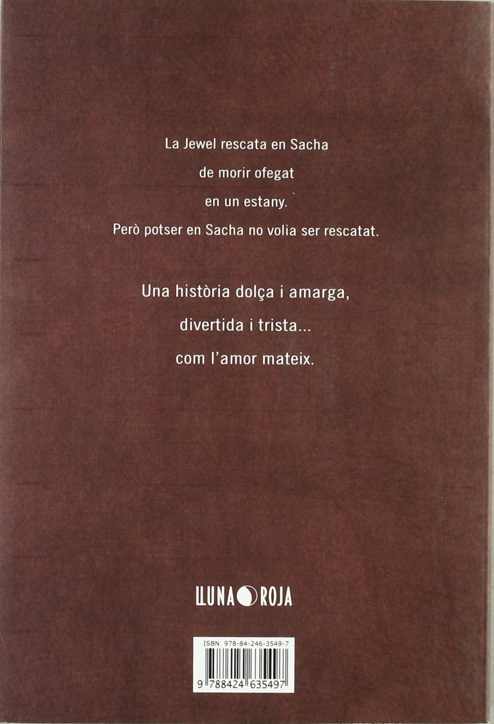 La noia del llac (Lluna roja)