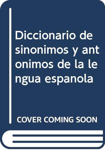 Diccionario de sinónimos y antónimos, 1 tomo Mod. Gb