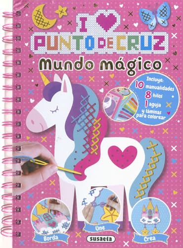 Mundo mágico (Crea y colorea)