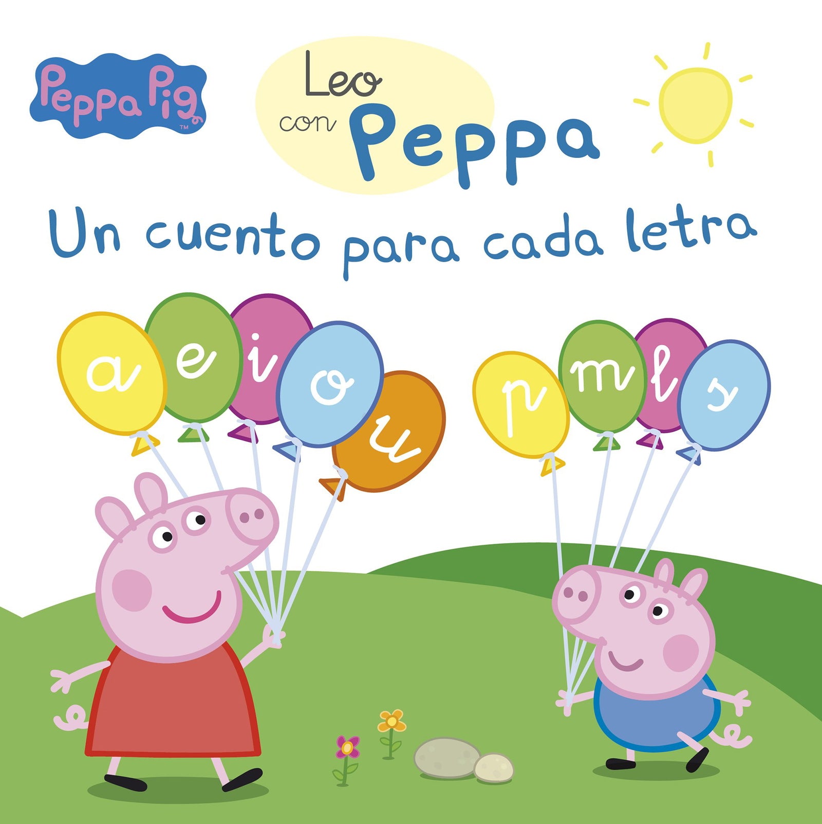 Peppa Pig. Lectoescritura - Leo con Peppa. Un cuento para cada letra: a, e, i, o, u, p, m, l, s (Altea)