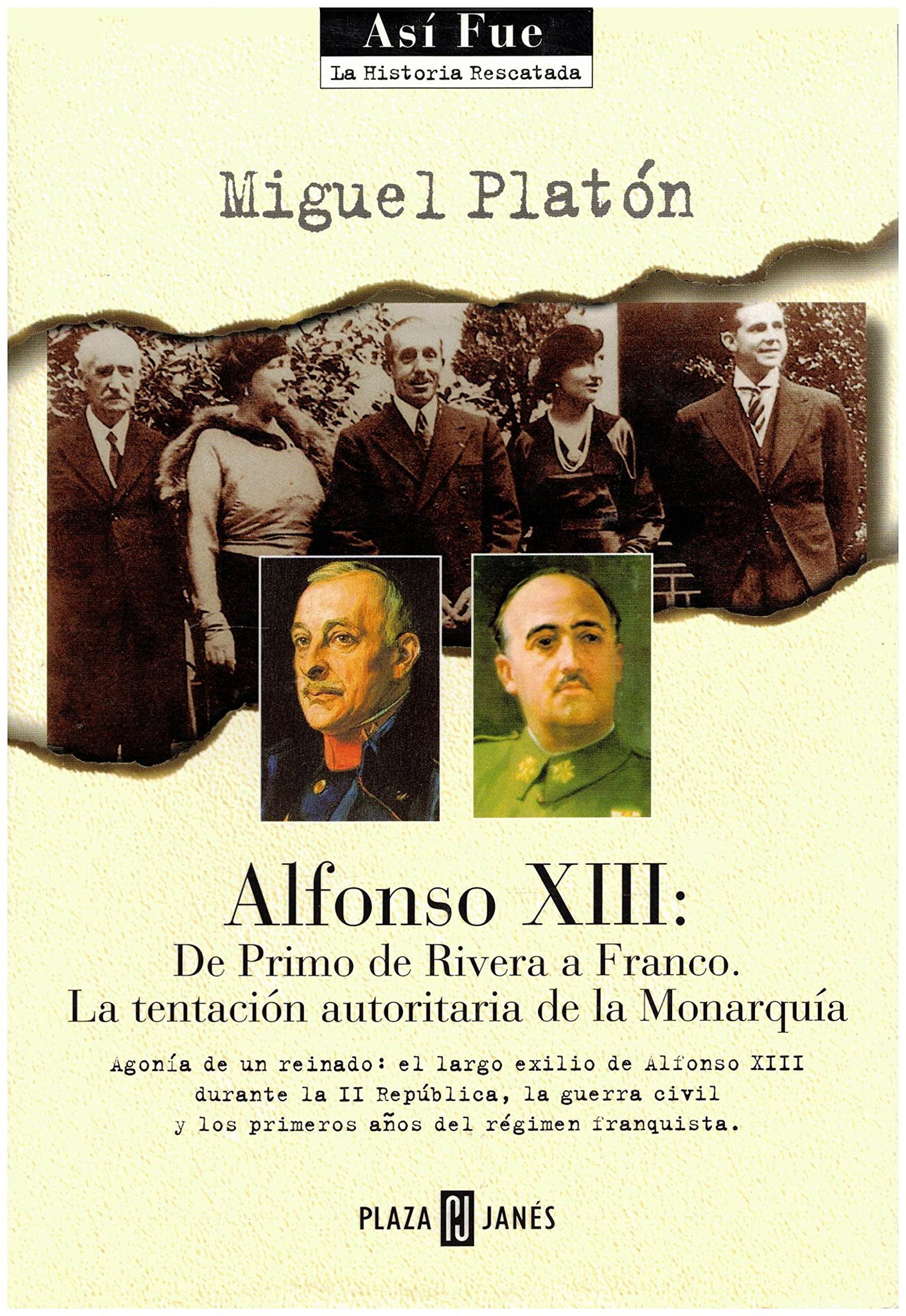 Alfonso XIII: de primo de Rivera afranco