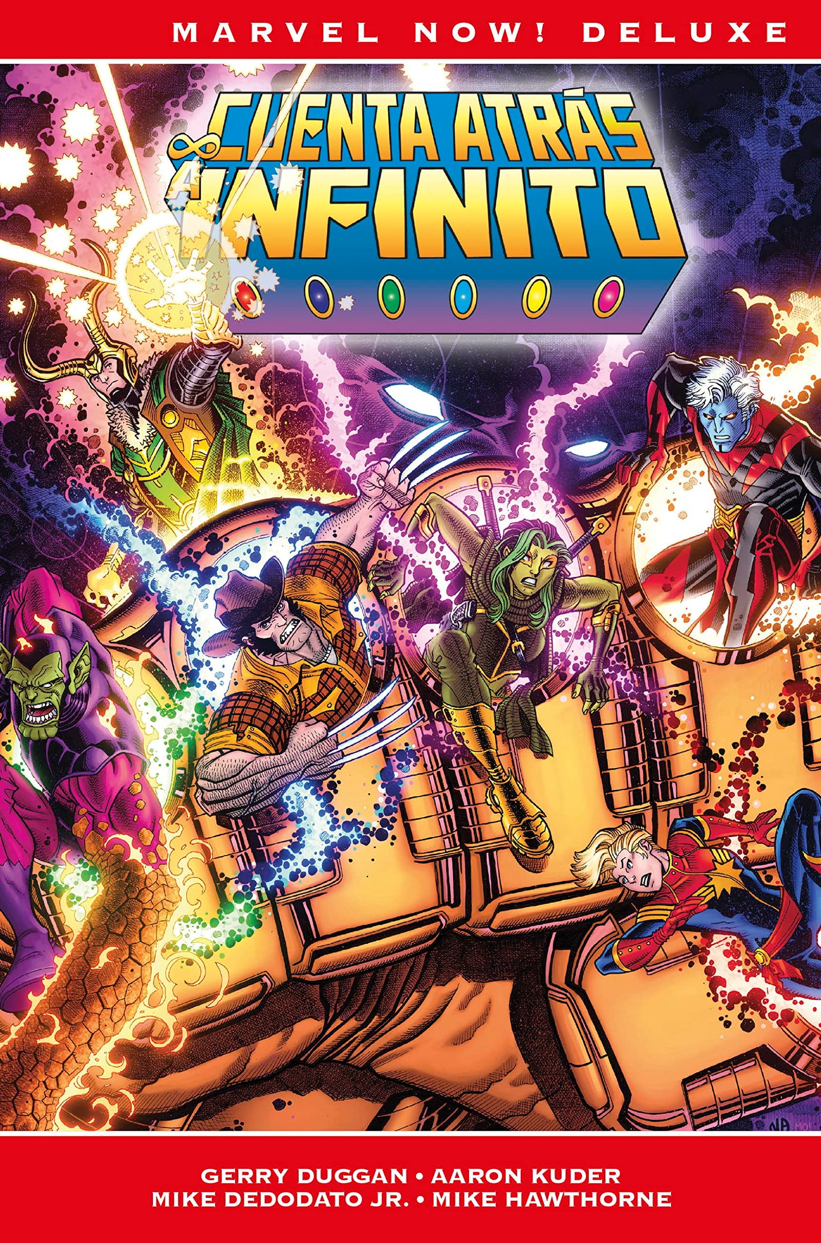 Marvel now! deluxe cuenta atrás a infinito