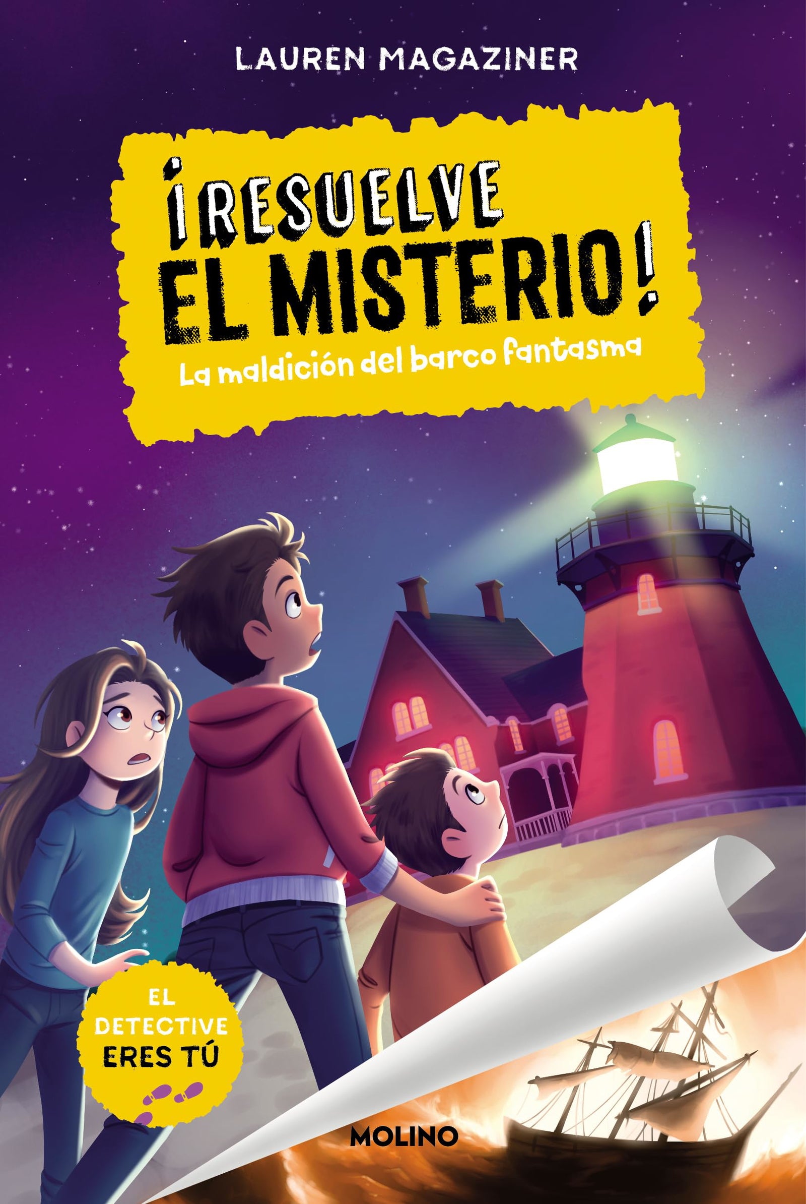 ¡Resuelve el misterio! 5 - La maldición del barco fantasma (Colección Resuelve el misterio)