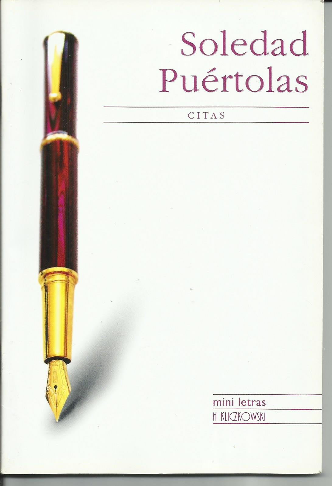 CITAS-MINI LIBROS (H.KLICZKOWSKI ONLY BOOK)