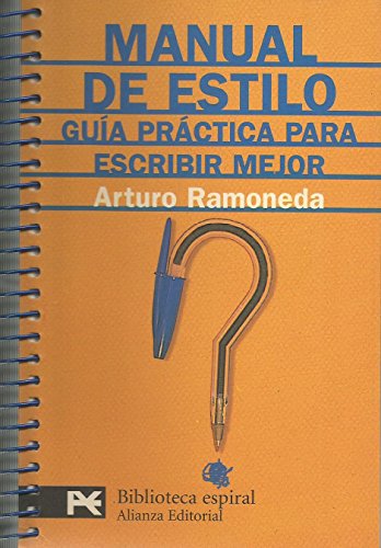 MANUAL DE ESTILO-ALIANZA (BIBLIOTECA ESPIRAL (LB))