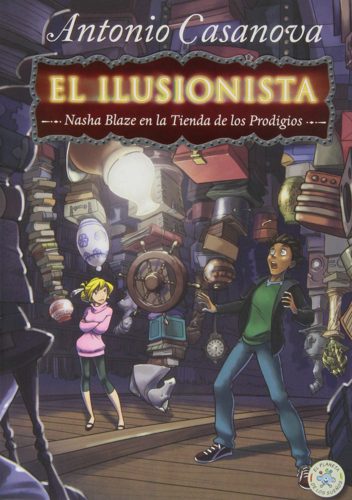 El ilusionista, Nasha Blaze en la tienda de los prodigios (El planeta de los sueños)