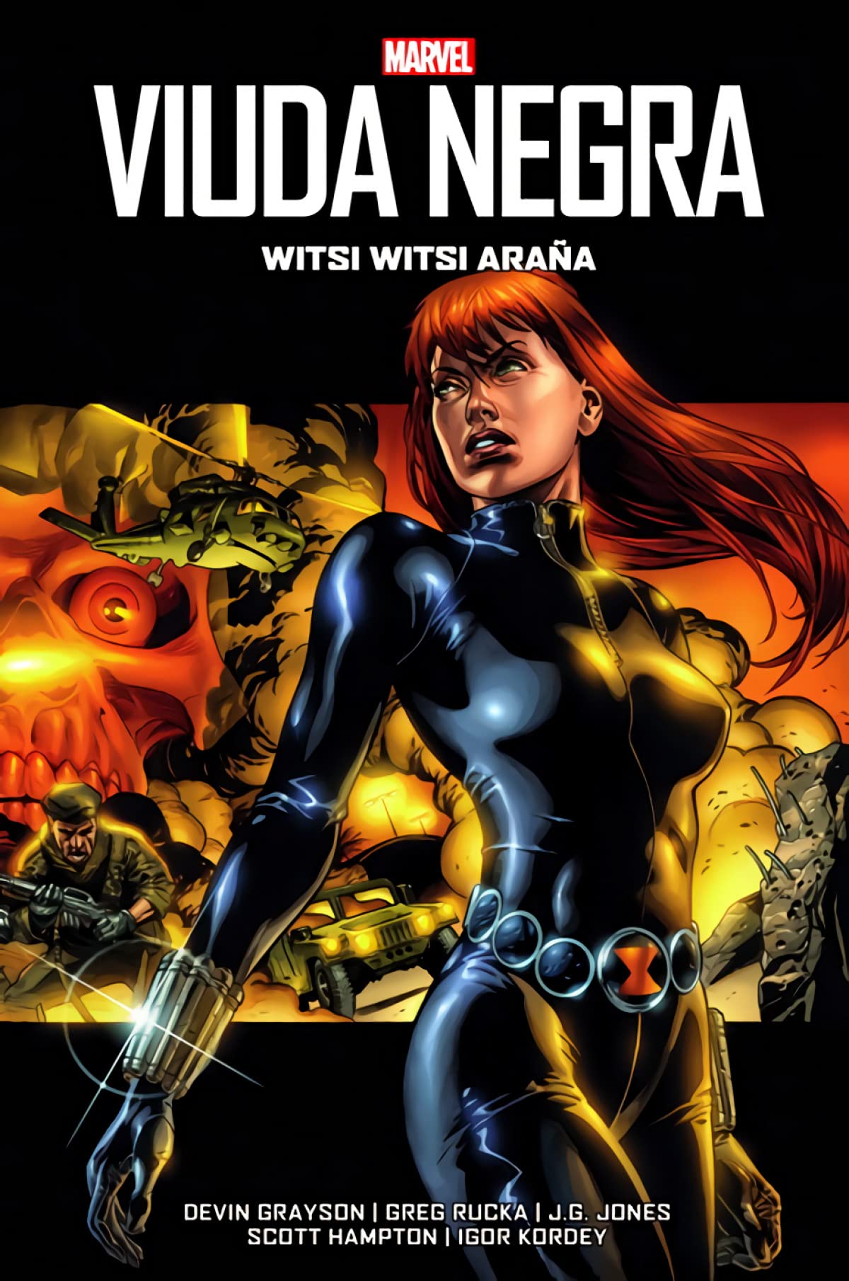 Marvel movies collection coediociones viuda negra. witsi witsi araña