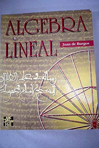 ALGEBRA LINEAL-DE BURGOS. (SIN COLECCION)