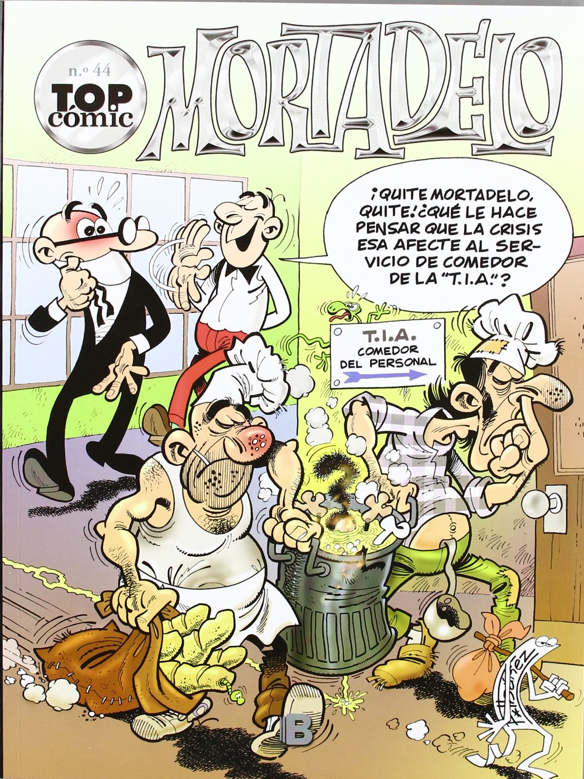 ¡A reciclar se ha dicho! | La Brigada Bichera (Top Cómic Mortadelo 44) (Bruguera Clásica)