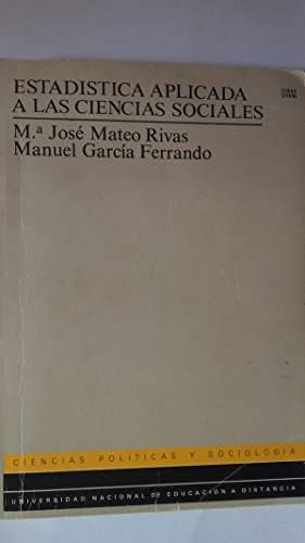 Estad¡stica aplicada a las ciencias sociales